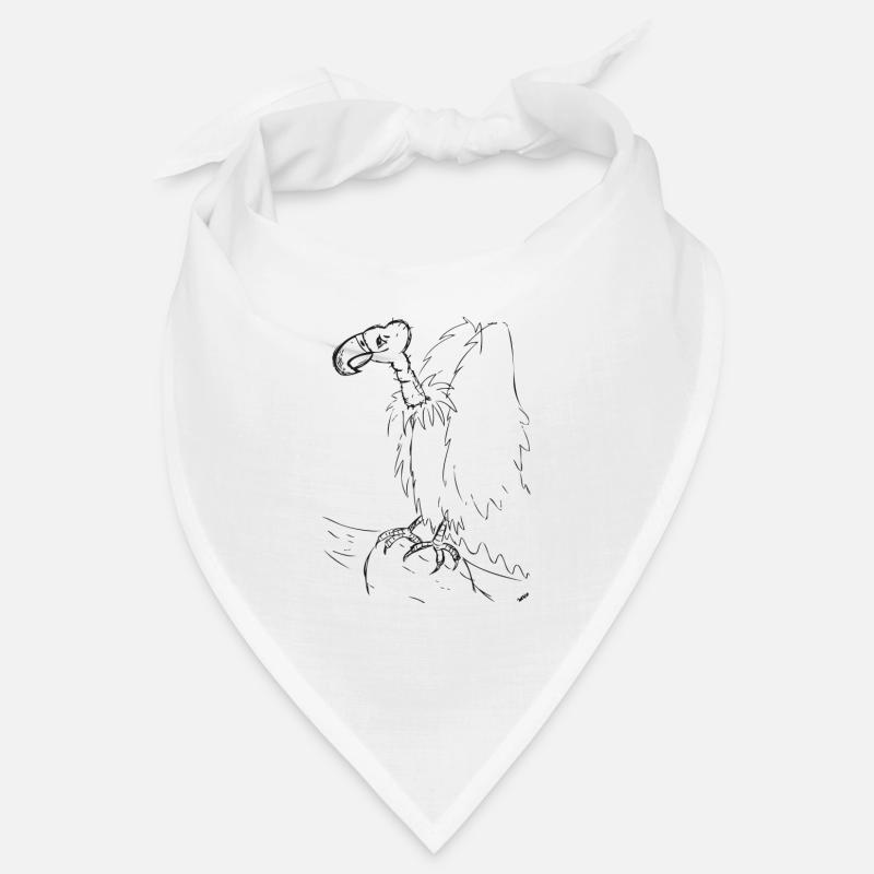 Vulture sketch Bandana