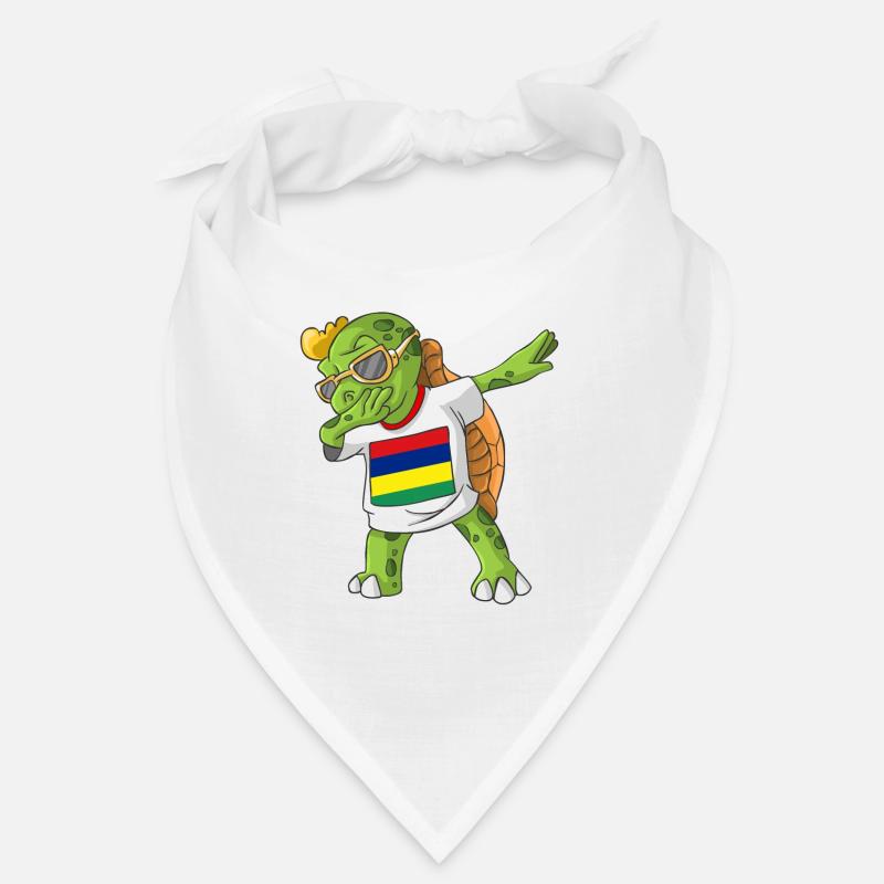 Mauritius Dabbing Schildkröte Bandana