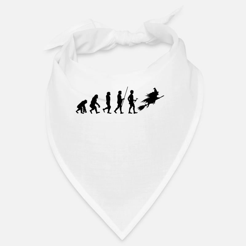Evolution to the Witch T-Shirt Gift Halloween Bandana