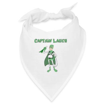 Captain Lauch - Bandana - Weiß - Vorne
