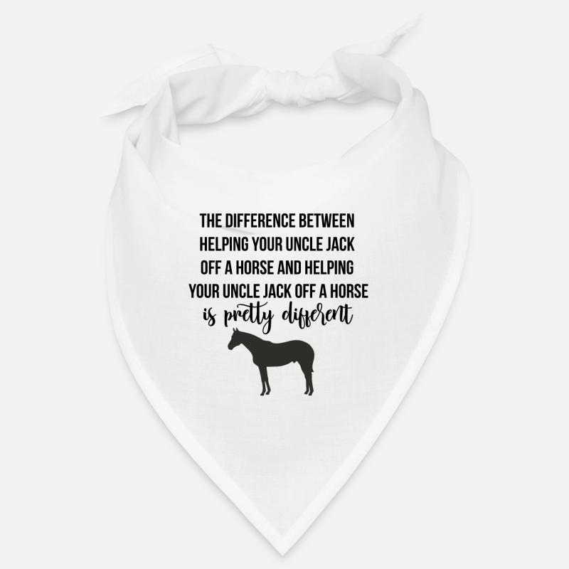 Jack off a horse Bandana
