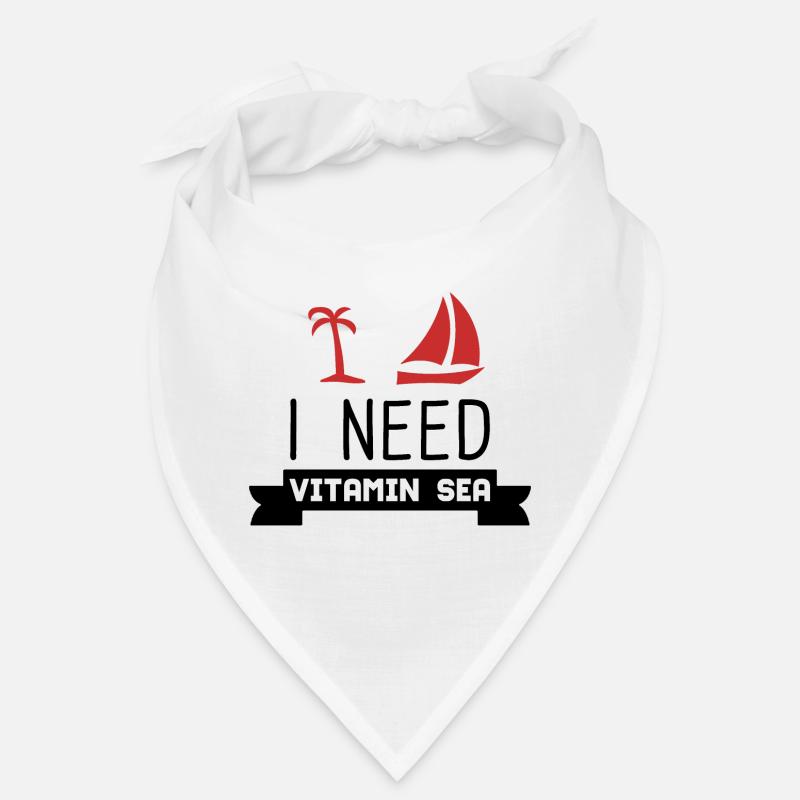 URLAUB - Bandana - Weiß
