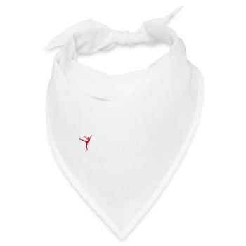 Eat Sleep Dance Repeat - Bandana - Weiß - Vorne
