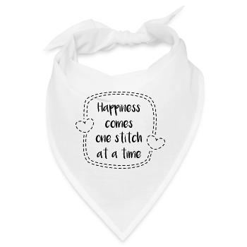 Nähen Geschenk Hobby Nadel Schneider Beruf Hobby - Bandana - Weiß - Vorne