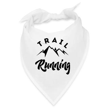 Trail Running - Bandana - Weiß - Vorne