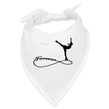 forever rollkunst1 - Bandana - Weiß - Vorne
