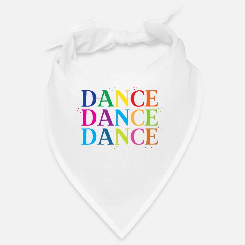 dance dance dance in rainbow Bandana