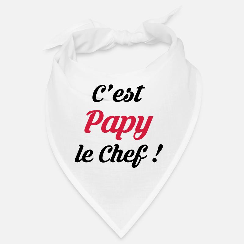 Papy / Grand Pere / Naissance / Bébé Cuisine Chef Bandana