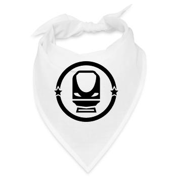 Eisenbahner / Eisenbahnen / Eisenbahn / Bahn - Bandana - Weiß - Vorne