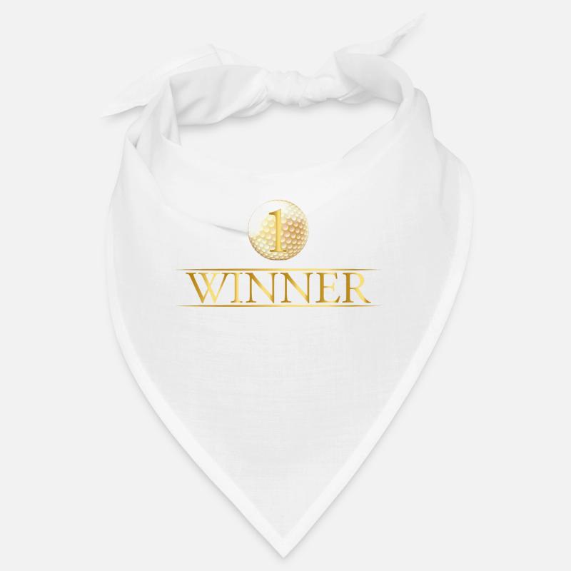 Golf Sieger Golfball Platz Geschenk Trophäe Sport Bandana