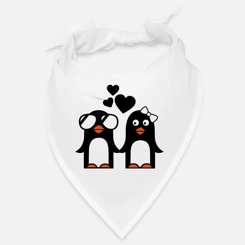 valentinstag pinguine Bandana