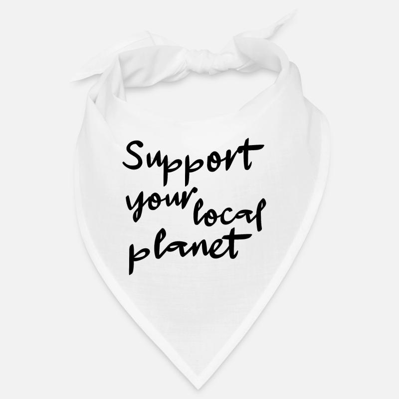 Support de votre planète locale Bandana