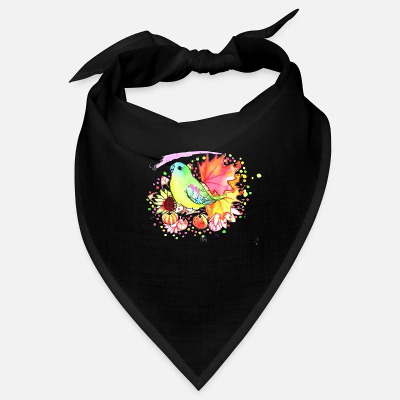 Perroquet vert Bandana