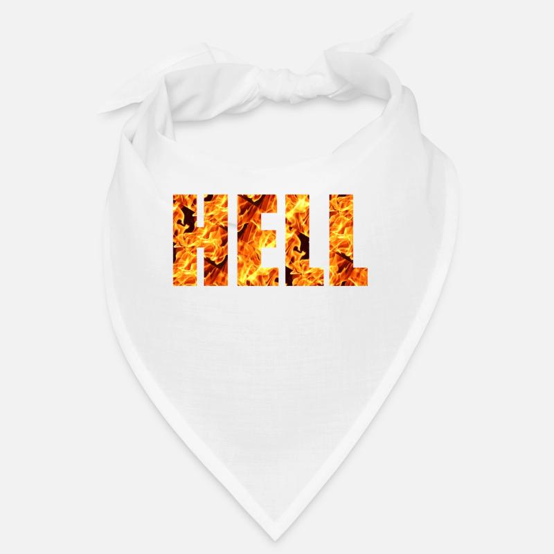 HELL - Bandana - Weiß