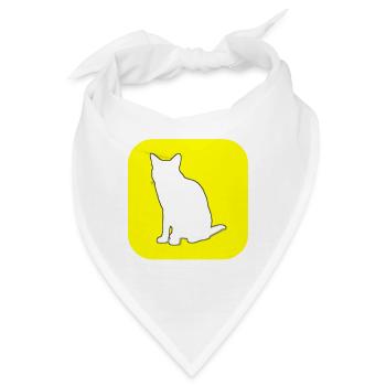 SnapChat(te) (französisches Wortspiel) - Bandana - Weiß - Vorne