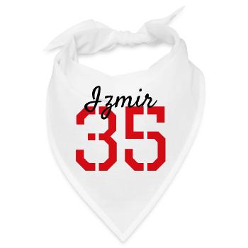 Izmir 35 Türkei - Bandana - Weiß - Vorne