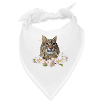 Luchs - Bandana - Weiß - Vorne