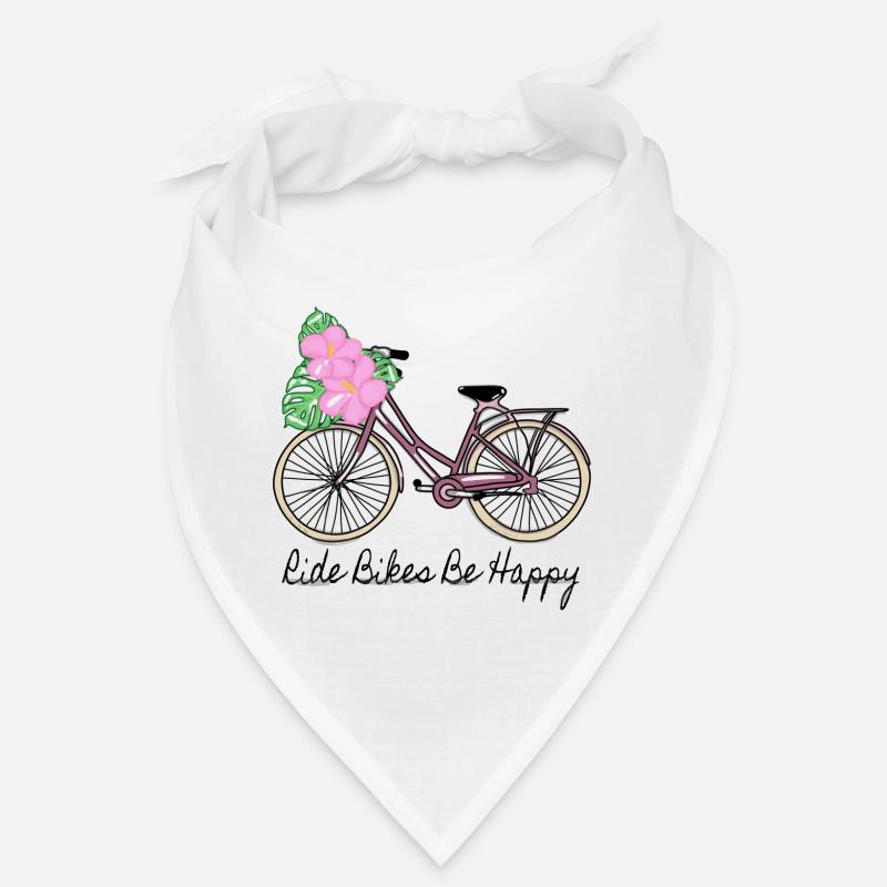 RIDE BIKES BE HAPPY Bandana