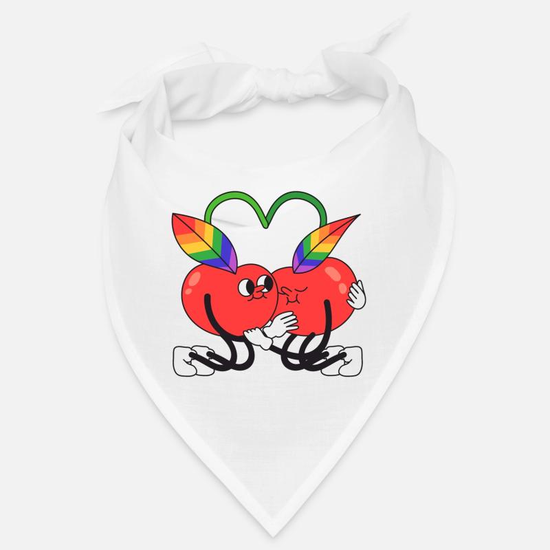Kirsche, queer, Kirsche, Umarmung Bandana