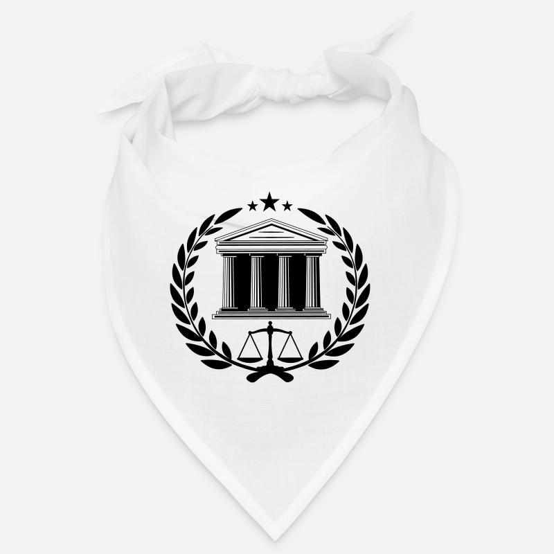 Hof mit Lorbeerkranz Bandana