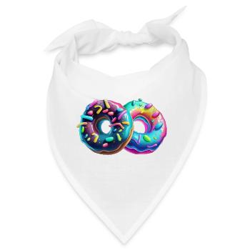 MEHR DONUTS - DONUTS - Bandana - Weiß - Vorne