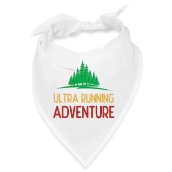Ultra Running Advrenture - Bandana - Weiß - Vorne