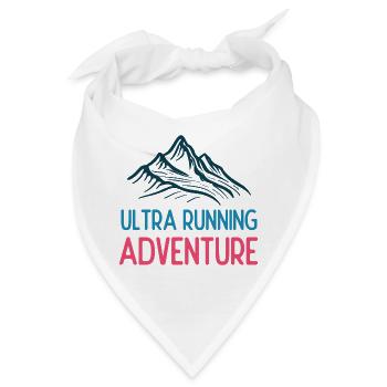 Ultra Running Advrenture - Bandana - Weiß - Vorne