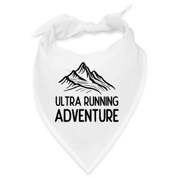 Ultra Running Advrenture - Bandana - Weiß - Vorne
