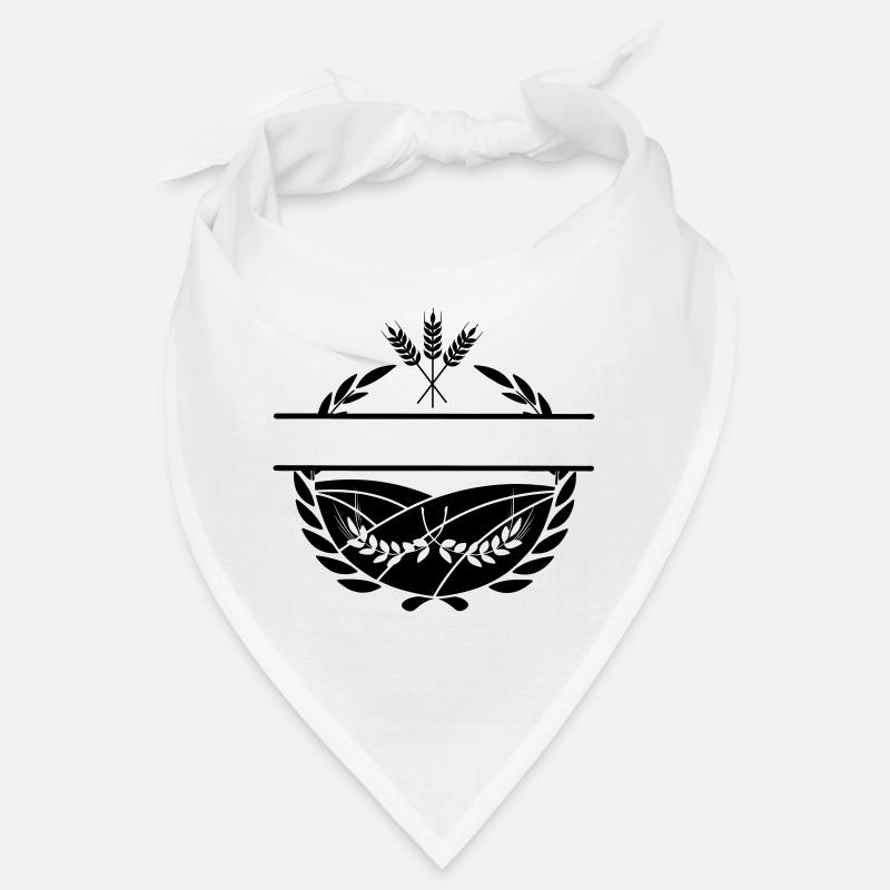Text space Laurel wreath farmer Bandana
