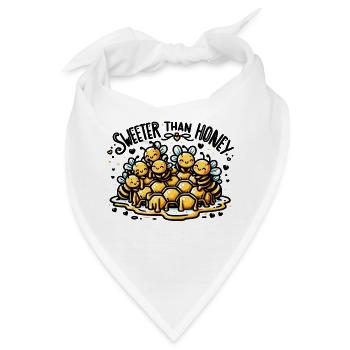 Sweeter than Honey - Bandana - Weiß - Vorne