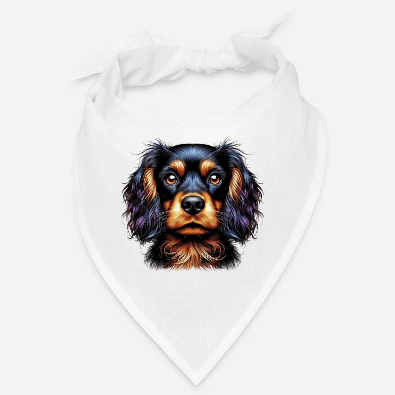 Hund Cocker Spaniel Bandana