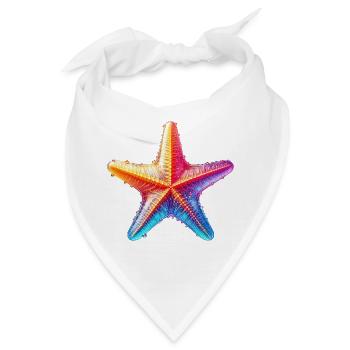 Seestern - Bandana - Weiß - Vorne