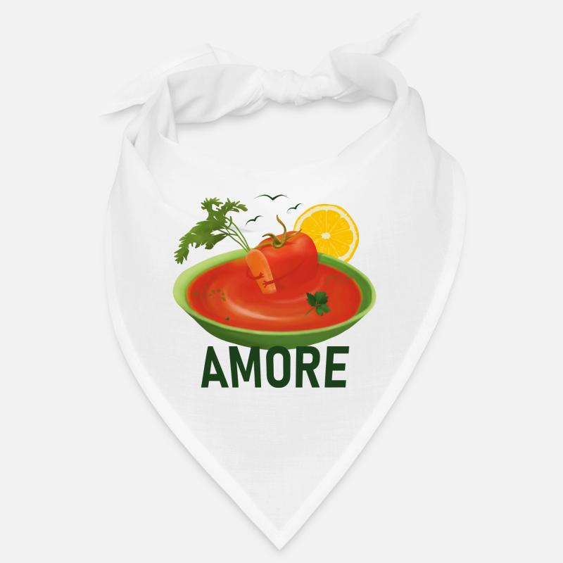 Tomato and carrot cuddle in tomato soup Bandana