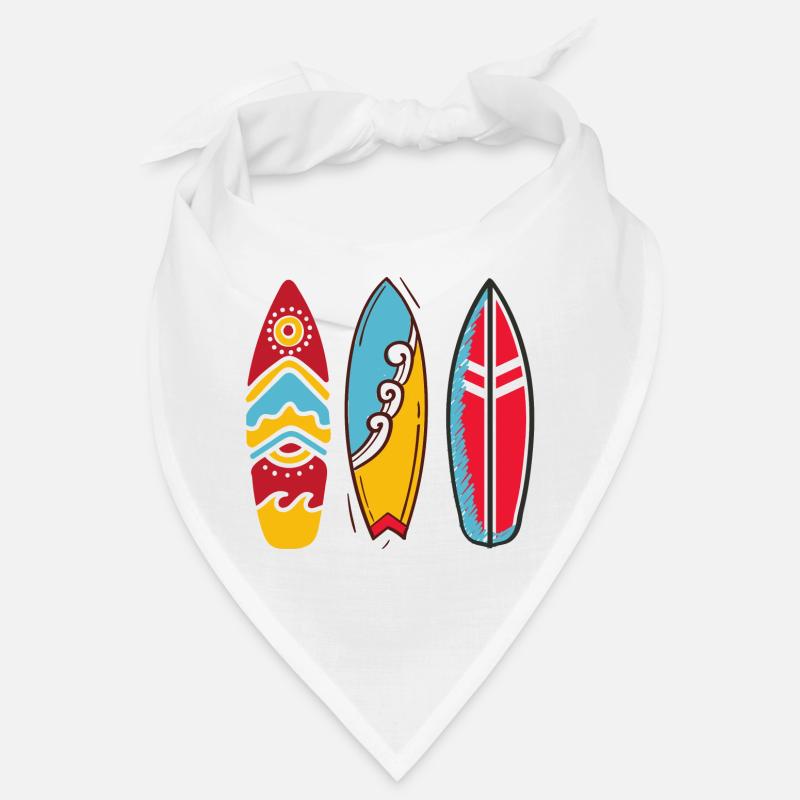 Three pop art surf boards Bandana