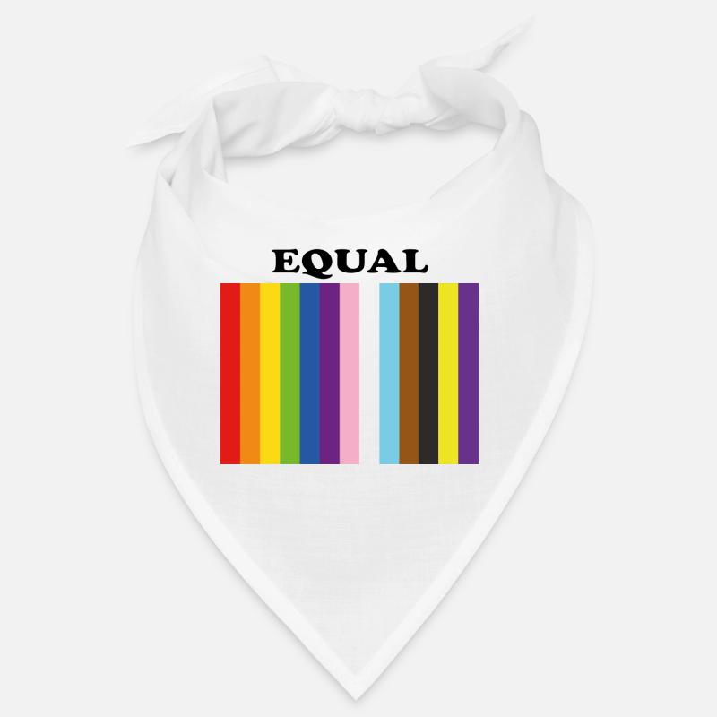 Equal Inclusive Pride Colors Bandana
