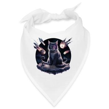 Kitku der Hellseher - Bandana - Weiß - Vorne