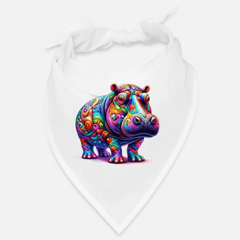 Hippopotame Bandana