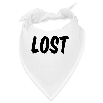 Lost - Bandana - Weiß - Vorne