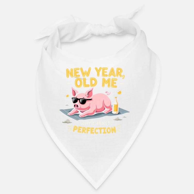 Cochon drôle - Design du Nouvel An Bandana