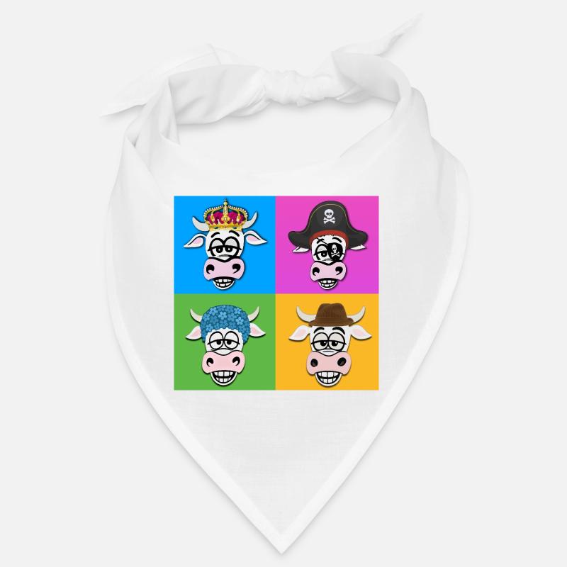 Cow Quartet Bandana
