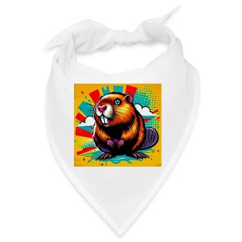 Bieber - Bandana - Weiß - Vorne