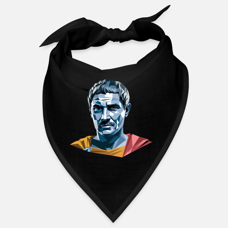 Caesar - Cooles Geschichtslogo Bandana