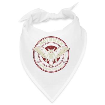 Mottenmann-Ermittlungseinheit Lustiger Kryptiden-M - Bandana - Weiß - Vorne