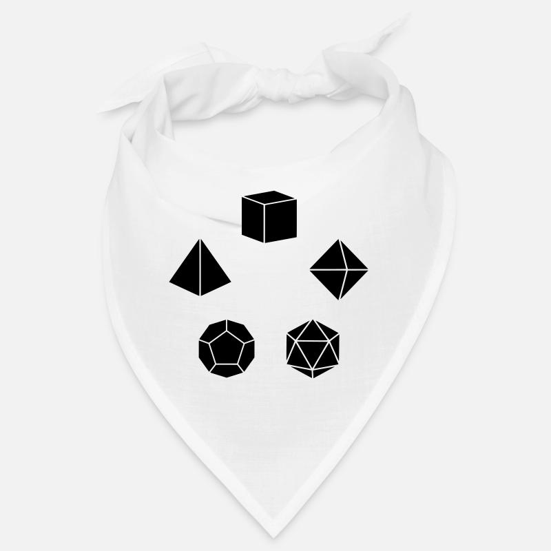 Ensemble de dés Stylo et Feuille Bandana