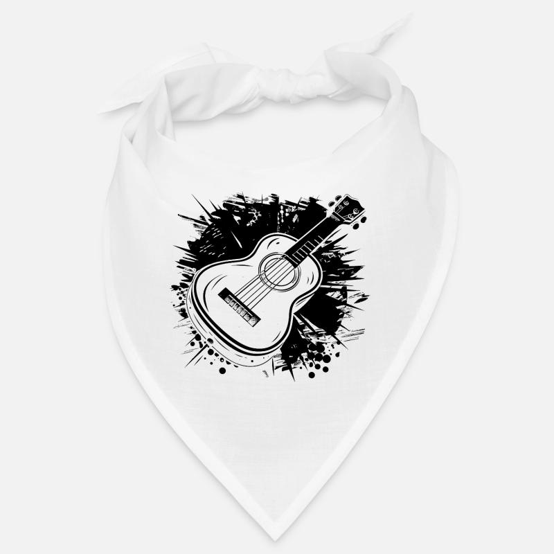 Graphismes Ukulélé Bandana
