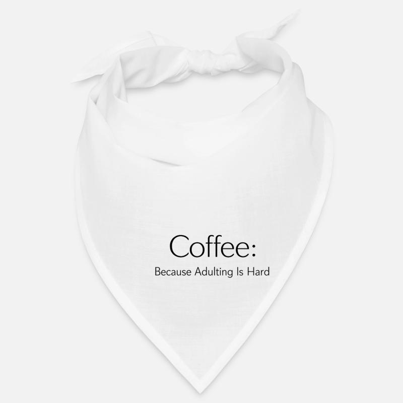 Coffee because Murder is wrong Bandana