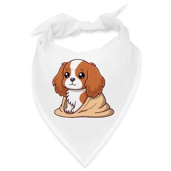 Dog Rider Softness Beige - Bandana - Weiß - Vorne