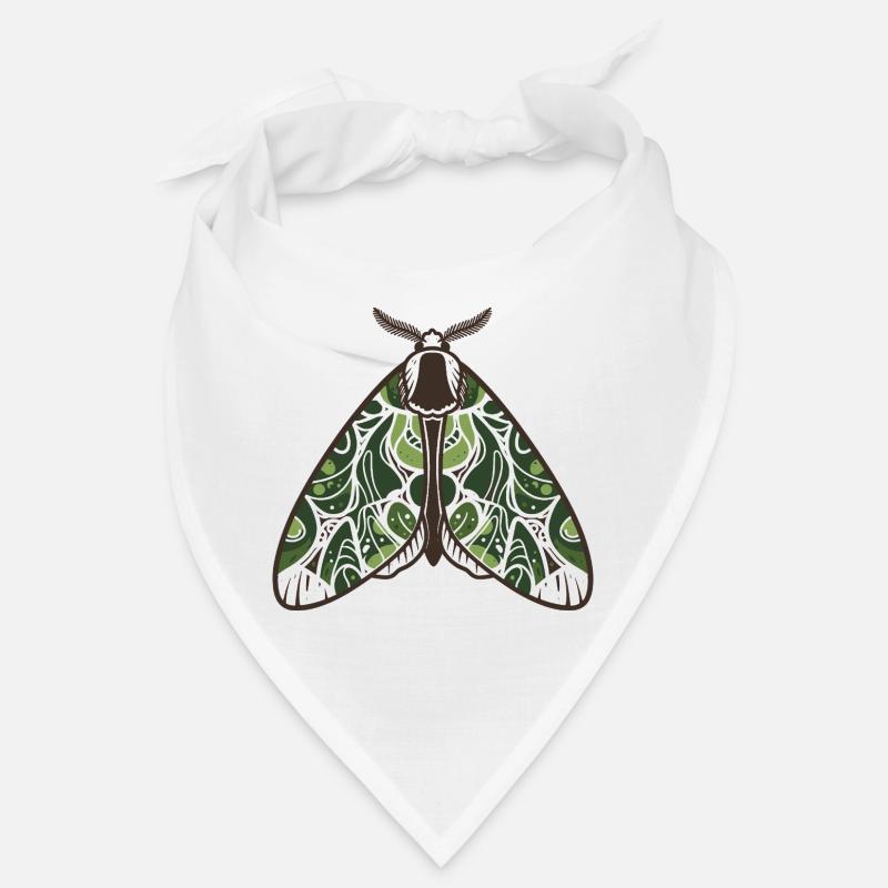 Verdant Leafwing Moth Bandana