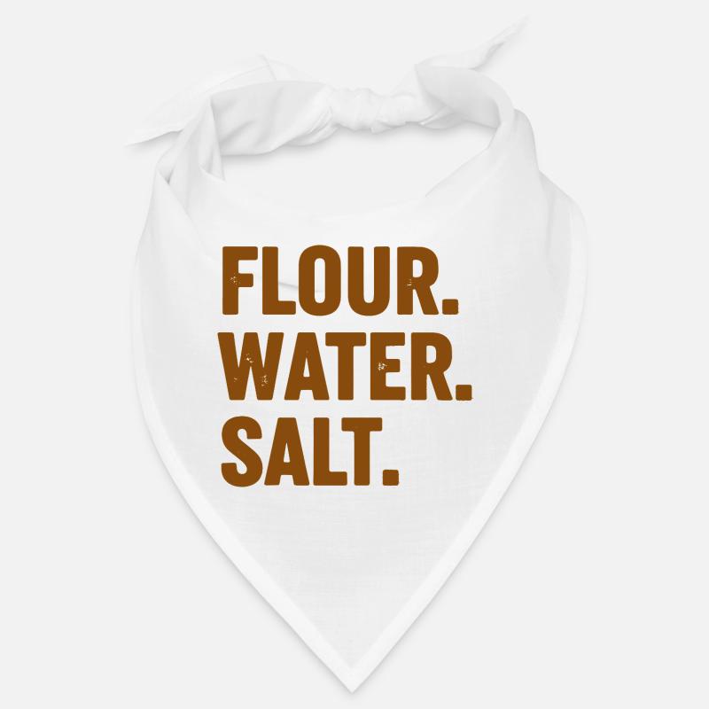 Sourdough Bread Baking Baker Flour Water Salt Bandana
