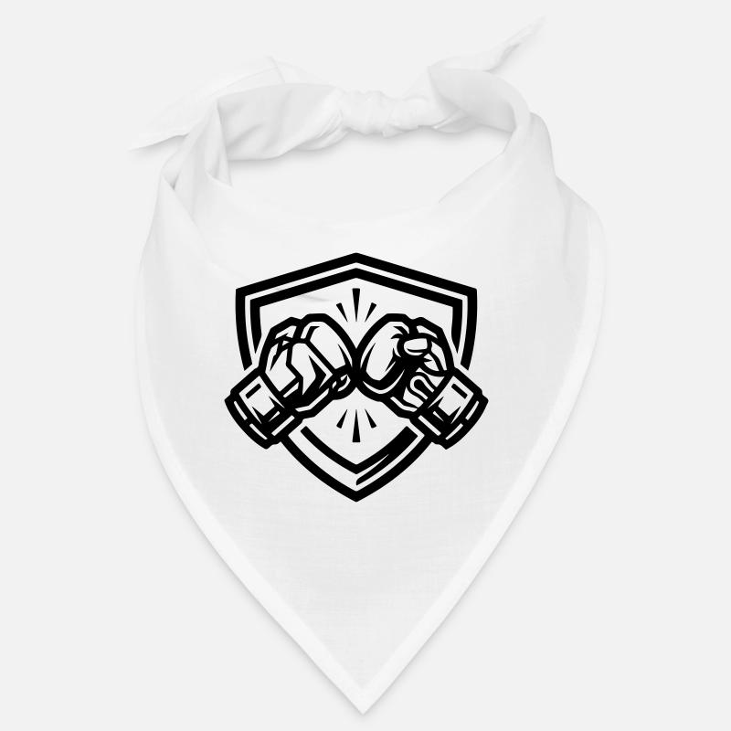 Boxhandschuhe Wappen Bandana